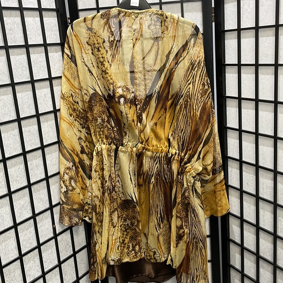 Bianca Nygard, Sheer Top w Matching Cami - 2 Pieces SZ 16 NWOT - Picture 2 of 6